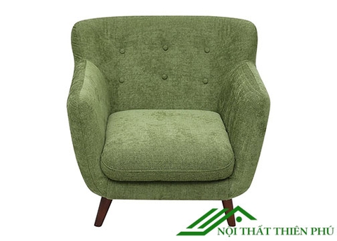 Sofa Văng Nỉ đơn Xanh Rêu Giá Rẻ - SF 43