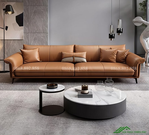 Sofa da cao cấp phòng khách - SF 102