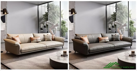Sofa da cao cấp phòng khách - SF 102