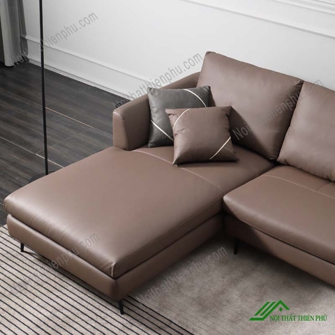 Ghế Sofa Da Góc Hiện Đại - SF92