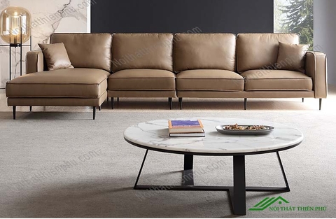 Ghế Sofa Da Chữ L Sang Trọng - SF 93