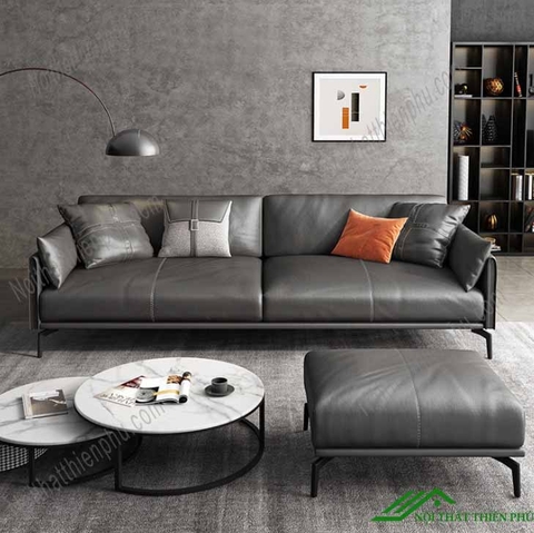Ghế Sofa Da Marcus Sang Trọng - SF 006