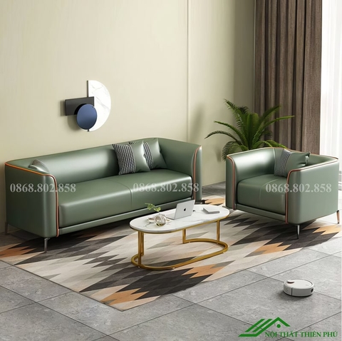 Sofa da phong cách Bắc Âu - SF 124