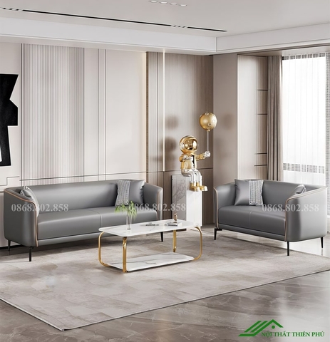Sofa da phong cách Bắc Âu - SF 124