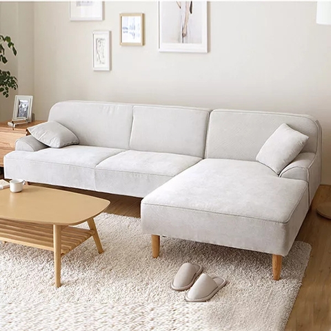 Sofa Chữ L Nỉ Bền Đẹp Hà Nội Giá Rẻ - SF 52