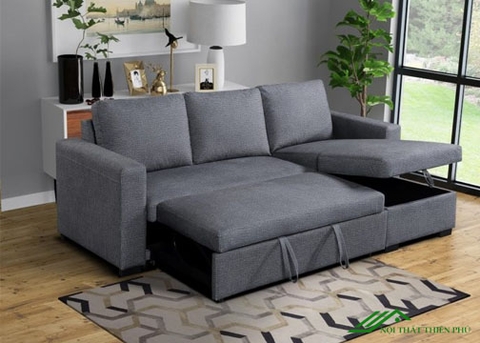 Sofa Giường Chữ L 2 Ngăn Kéo Hiện Đại - SF 87
