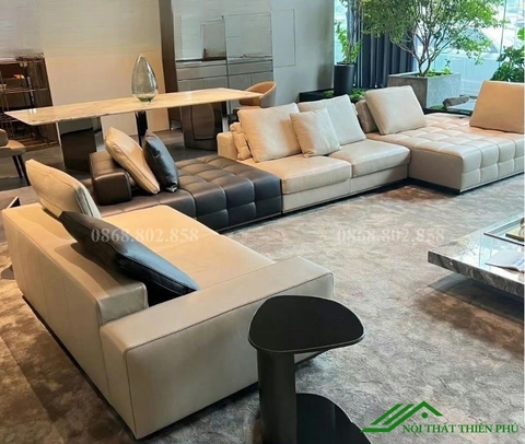 Sofa góc cao cấp cho phòng khách - SF 125
