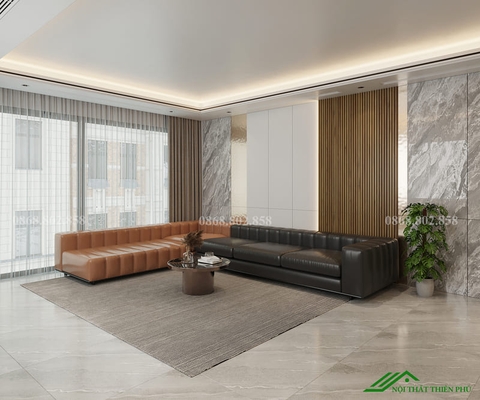 Sofa góc chất liệu da cao cấp - SF 133