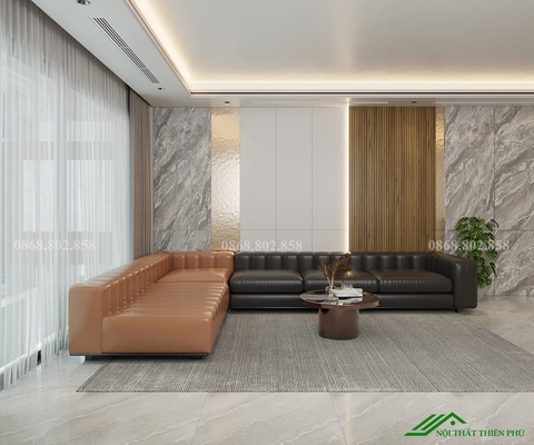 Sofa góc chất liệu da cao cấp - SF 133