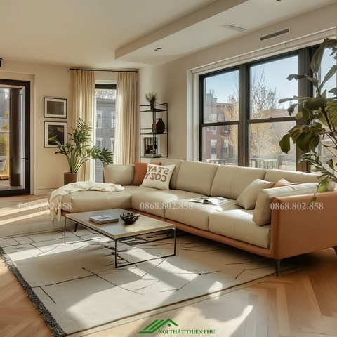 Sofa góc hình chữ L đẹp - SF 116