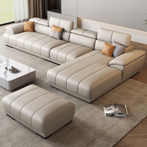Sofa góc hình chữ L sang trọng - SF 115