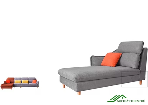 Sofa Góc Khung Gỗ Tự Nhiên Bọc Nỉ Giá Rẻ - SF 54