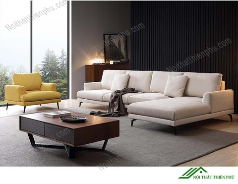 Sofa Góc Nỉ Bắc Âu Hiện Đại - SF 98