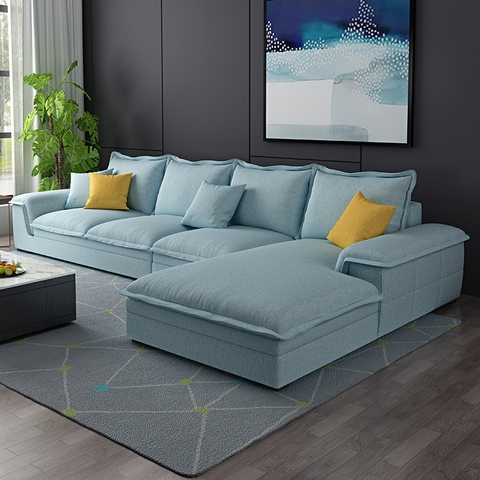 Ghế Sofa Chữ L Hiện Đại Kiểu Bắc Âu - SF 99