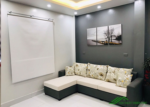 Sofa Góc Bọc Nỉ Phòng Khách - SF 56
