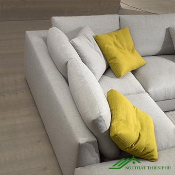 Sofa Góc Bọc Nỉ Hiện Đại - SF 57
