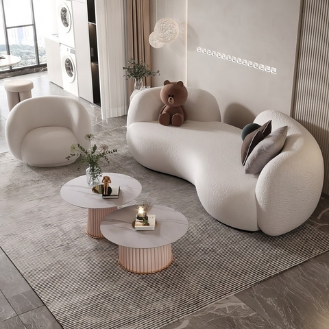 Sofa hạt đậu phòng khách kiểu hàn quốc - SF 112