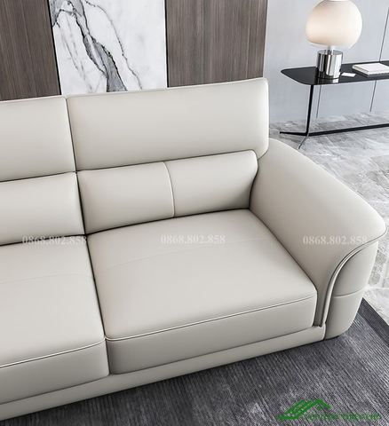 Sofa da phòng khách phong cách châu âu - SF 111