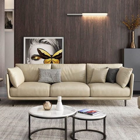 Ghế Sofa Văng Da Sang Trọng - SF 40