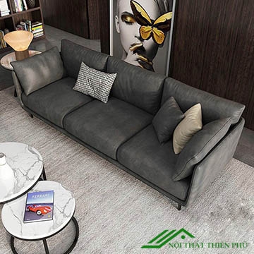 Ghế Sofa Văng Da Sang Trọng - SF 40
