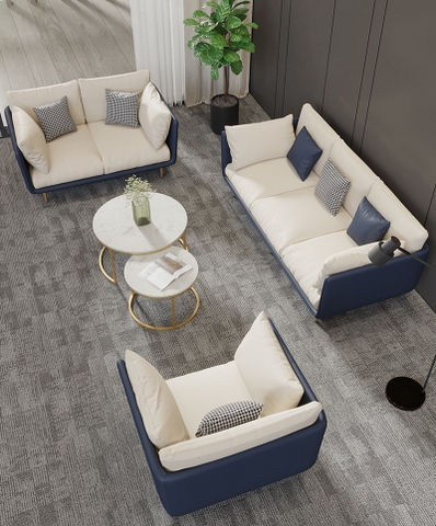 Ghế Sofa Văng Da Sang Trọng - SF 40