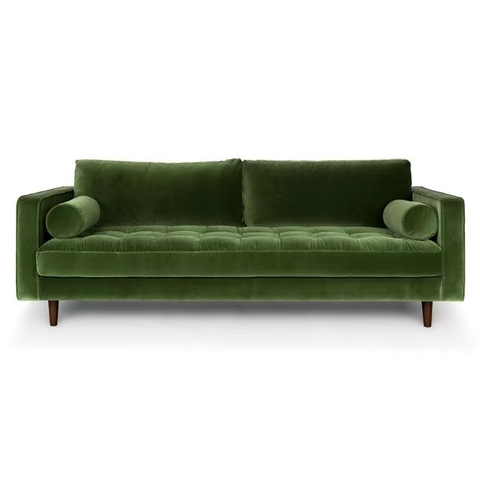 Sofa Văng Xanh Nỉ Hiện Đại Giá Rẻ - SF 76