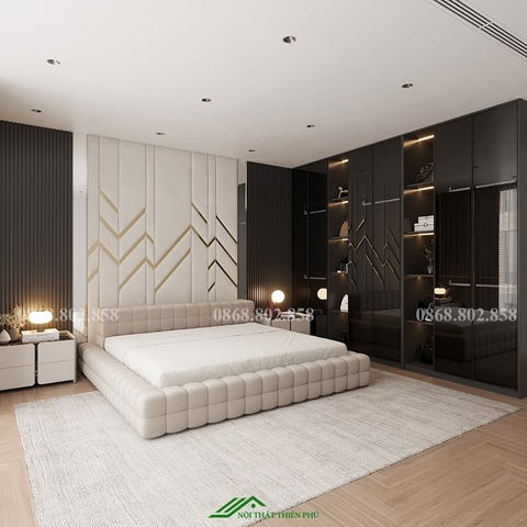 Trọn gói nội thất phòng ngủ hiện đại - TP 10
