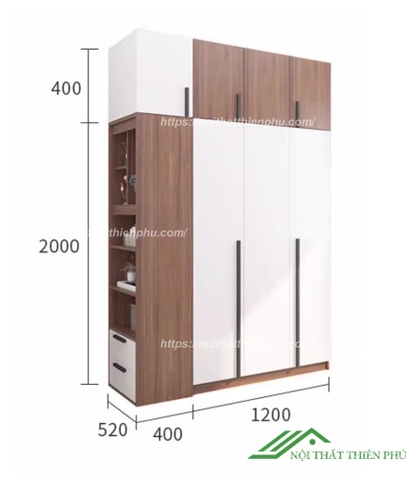 Tủ 4 buồng hiện đại - QA 94