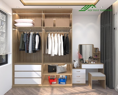Tủ Áo Cánh Kính Hiện Đại - TK 03