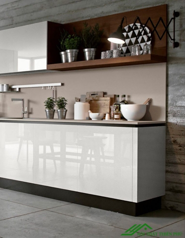 Tủ bếp cánh acrylic cao cấp - TB 20