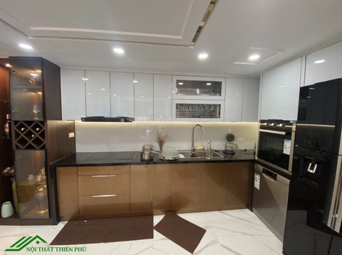 Tủ bếp hiện đại Acrylic - TB 09
