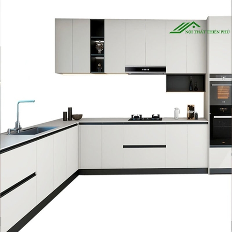 Tủ bếp hiện đại hình chữ T - TB 21