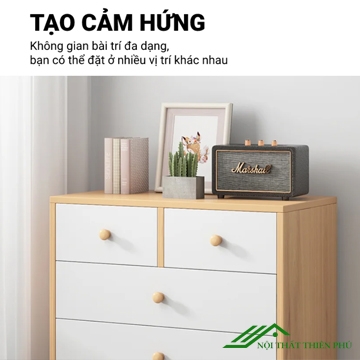 Tủ đầu giường phong cách Bắc Âu - DG 04