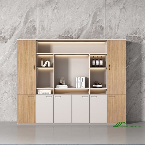 Tủ đựng tài liệu gỗ công nghiệp - TL 02