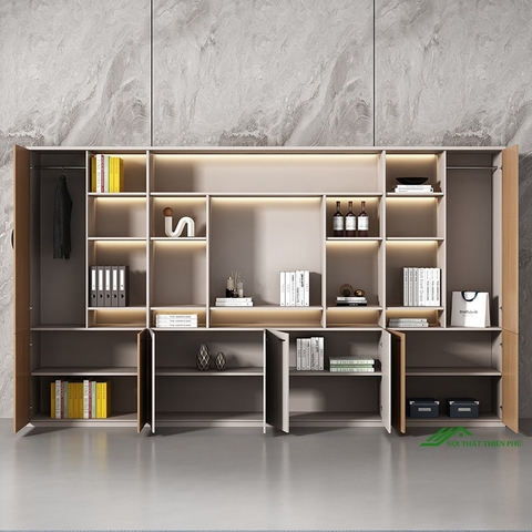 Tủ đựng tài liệu gỗ công nghiệp - TL 02