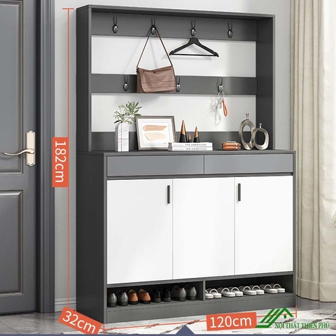 Tủ Giày Hiện Đại Có Giá Treo - TG 32