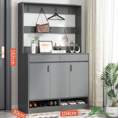 Tủ Giày Hiện Đại Có Giá Treo - TG 32