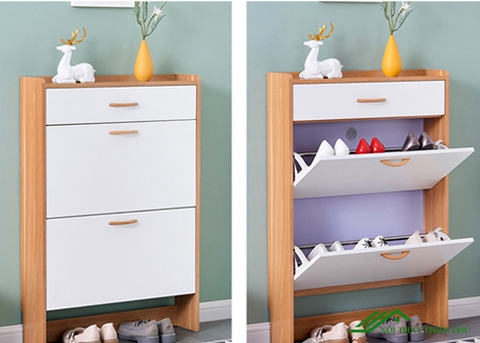 Tủ giày gỗ MDF phủ Melamine - TG 37