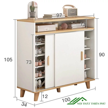 Tủ gỗ công nghiệp cao cấp - TG 33