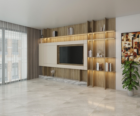 Tủ kệ tivi trang trí phòng khách - TT 15