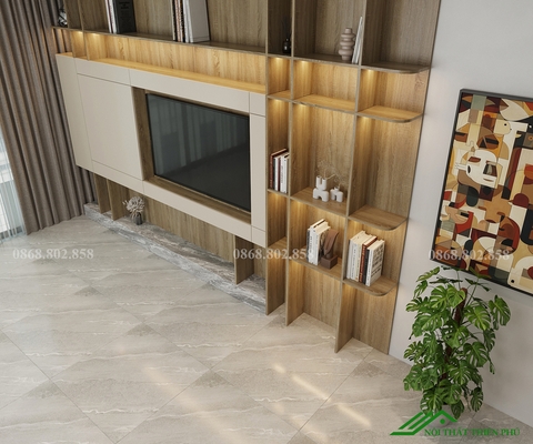 Tủ kệ tivi trang trí phòng khách - TT 15