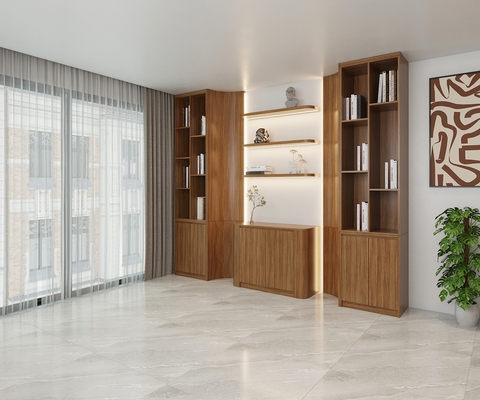 Tủ kệ trang trí gia đình hiện đại - TT 14