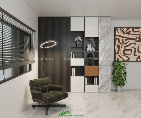 Tủ kệ trang trí hiện đại - TT 03