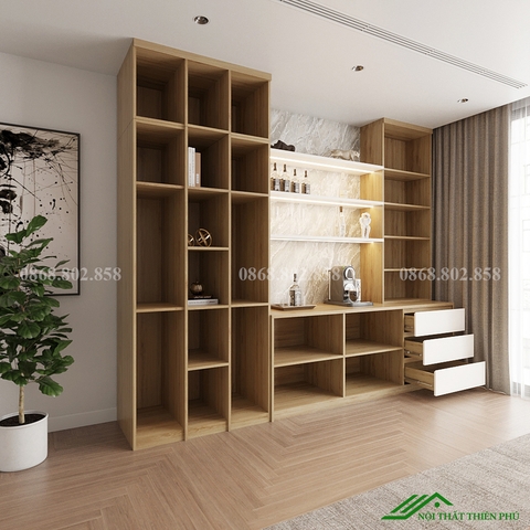 Kệ tủ trang trí hiện đại - TT 11