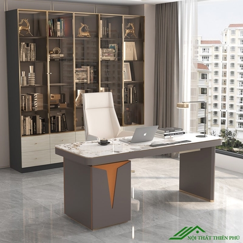 Tủ phòng khách cánh kính - TR 06