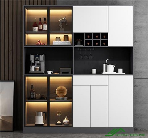 Tủ phòng khách hiện đại 1m8 - TR 07