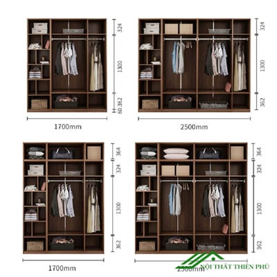 Tủ Quần Áo 3 Cánh Hiện Đại Cao Cấp - QA 62
