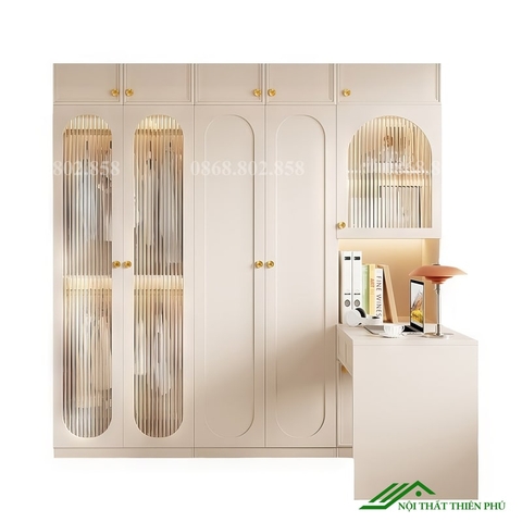 Tủ quần áo cánh kính thời trang - QA 72