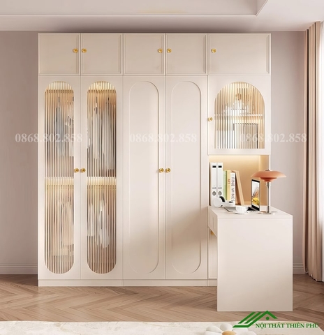 Tủ quần áo cánh kính thời trang - QA 72