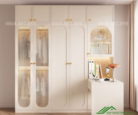 Tủ quần áo cánh kính thời trang - QA 72